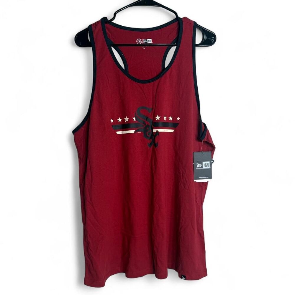 New Era Chicago White Sox red sleeveless tank top - XXL  NEW with Tags